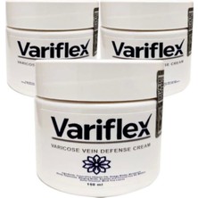 Süper Variflex  3 Adet 150 ml Varicosel Cream Büyük Boy Bacak Kremi