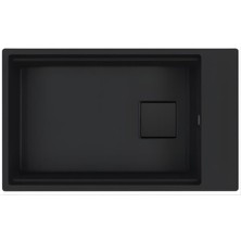 Franke Kng 110-62 Matt Black Granit Eviye
