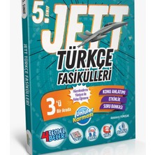 Ünlüler Karması 5. Sınıf Jett Türkçe Fasikülleri 3ü 1 Arada