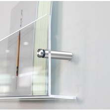 Dekoratif Pleksi Kitaplık