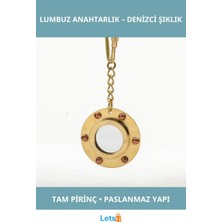 Letsii Pirinç Lumbuz Tasarım Anahtarlık Denizcilik Temalı