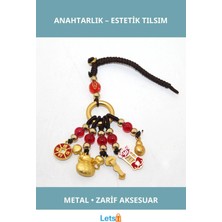 Letsii Şans ve Bereket Anahtarlık Dayanıklı Elegant Tasarım