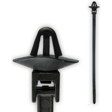 AR Oto Market 10 Adet Üniversal Klipsli Tesisat Kelepçesi 5X162MM