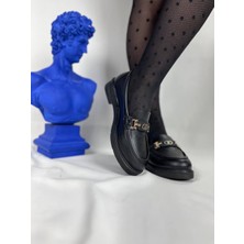 EM Trend KB-802 Kuback Kömür Cilt Günlük Kadın Babet