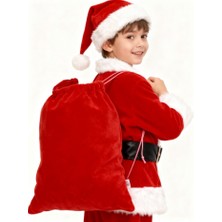 Noel Baba Hediye Çuvalı Mini Boy (35X50 cm)