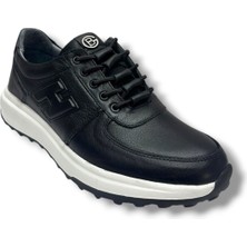 Lion Brothers 2006-26 Hakiki Deri Lastik Bağlı Anatomik Erkek Ayakkabı