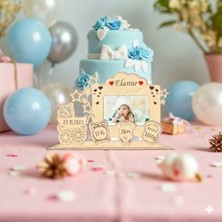 Evsay Hoş Geldin Yenidoğan Bebek Süsü Masa Üstü Isimlik