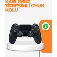 Feifei Ps4 Uyumlu Kablosuz Oyun Kolu – Titreşimli Şarjlı ve Ergonomik - FEİ3516-3376