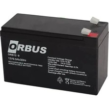 Orbus ORB12-9 ,12V/9AH Kuru Akü