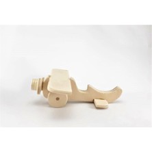 Empressco Ahşap Boyama Uçak Oyuncağı, Eğlenceli ve Güzel Tasarım, Hediye Için Ideal