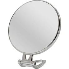 Storemax Efe Mark Beauty Serisi 3x Büyüteçli Çift Taraflı Ayarlanabilir Eğimli Masa Üstü Makyaj Aynası 16X16 cm Yuvarlak