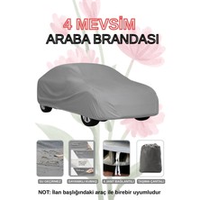 Dock Gri Porsche Yeni Taycan Araba Brandası (4 Mevsim)