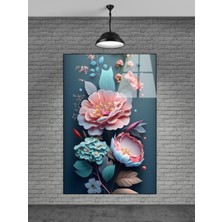 Marsilyan Çiçek Cam Tablo Sevilen Seriler