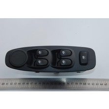 Nord Cam Açma Düğmesi Ön Sol Gri 4+1 Hyundai Accent 2000-2002 Uyumlu 9357025000PK