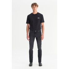 Wrangler Pamuklu Slim Tapered Fit Cepli Esnek Jean Kot Denim Pantolon