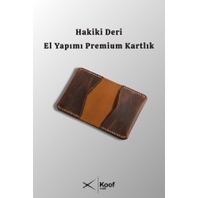 Koof Craft Everstone Minimal Kartlık- Ultra Slim El Yapımı Hakiki Deri Kartlık