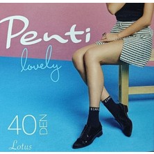 Penti Trendy Lotus Soket Çorap Beyaz :10