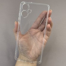 Elixem Samsung A06 Uyumlu Şeffaf Silikon TPU Kamera Korumalı Kılıf