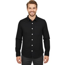 Raymons Erkek Spor Silim Fit Kanvas Tek Cepli Gömlek BGL-ST04955