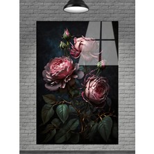 Marsilyan Çiçek Cam Tablo Sevilen Seriler