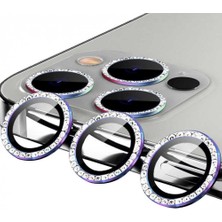 Kılıf House Iphone Uyumlu Parlak Taşlı Kamera Lens Koruyucu