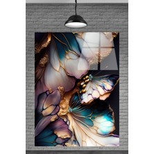 Marsilyan  Sevilen Seri Çiçekler Cam Tablosu