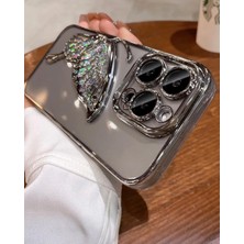 Kılıf House Iphone Uyumlu Lens Koruyuculu Sulu Kelebekli Kılıf