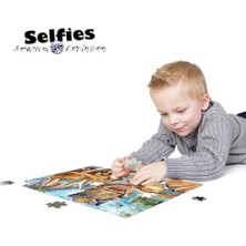 Storemax 3D - Dinozor Selfie - 150 Parça Puzzle