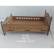 Empressco Kahverengi Bebek Beşiği, Konforlu ve Şık Uyku Alanı Sağlar.