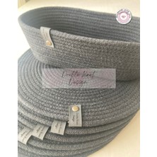 Double Knot Design 7 Prç Amerikan Servis Seti Supla Hediyelik Hasır Jüt Tress Yemek Masası Davet