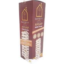 Empressco Kahverengi Ahşap Denge Oyunu, Eğlenceli ve Öğretici Çocuk Oyunu