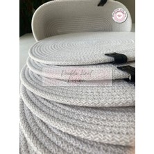 Double Knot Design 7 Prç Amerikan Servis Seti Supla Hediyelik Hasır Jüt Tress Yemek Masası Davet