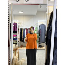 Nuss 902 Basic Merserize Tunik Oranj
