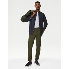 Marks & Spencer Regular Fit Uzun Kollu Keten Gömlek