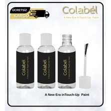 Colabel Toyota Kod: 8W7 Kobalt Mavi 30ML Rötuş Boya Seti Boya + Vernik