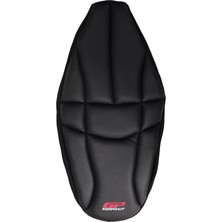 Gp Kompozit Sym Joyride 300 2023-2025 Uyumlu Fileli Motosiklet Konfor Sele Kılıfı Siyah