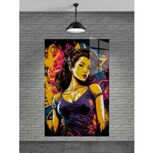 Yapayzeka Kadın Cam Tablo Ev Dekorasyon,balkon Dekorasyonu,dekoratif,duvar Tablo,mutfak Tablo