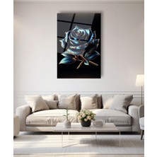 Marsilyan Modern Benekli Dil Cam Tablo