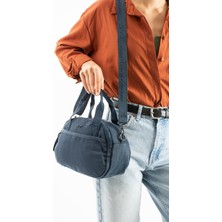 Çanta Trend Yumuşak Dokulu Ultra Hafif, Su Geçirmez Polyamid Kumaş Omuz/kol Çantası Lacivert MODEL:(571-13-14H)