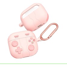 Guleron Airpods 4. Nesil (2024) Uyumlu Silikon Gemboy Cartoon Sevimli Figürlü Kılıf