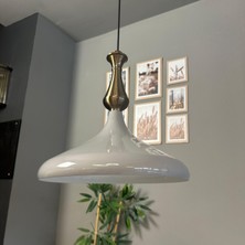 Bamyum Champion Gri Eskitme Vezir Başlık Tekli Avize Sarkıt Salon Mutfak Butik Lamba Aydınlatma Avizeler