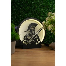 Makerpax Sıpartalı Temalı Lightbox – USB LED Işıklı Masa Lambası | LED Gece Lambası | Gaming Dekor