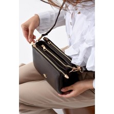 Çanta Trend Çok Bölmeli Uzun Askılı Yumuşak Deri Çok Kullanışlı Çapraz ve Omuz Çantası