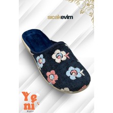 Sermoda Kadın Ev Terliği  – Poli Taban Hafif Tabanlı Sıcak Tutan Ev Terliği Laci Pembe