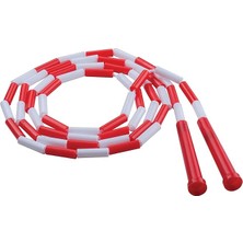 Sports Segmented Jump Rope For Fitness - Classic Beaded Jump Ropes For Physical Education, Gym Glass, Personal Use - Premium Skipping Rope For Kids, Adults