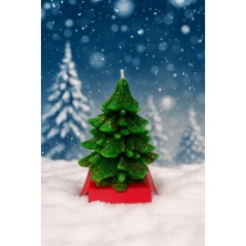 Noventra Yılbaşı Ağacı Temalı Mum