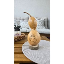 Çiğ Damlası Kabak Tasarım Çiğ Damlası Kabak Lamba Mini Mumluk