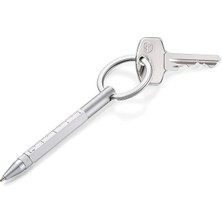 KYP25WH KYP25WH Micro Construction Anahtarlık Tükenmez Kalem Beyaz