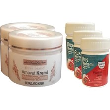 Süper Three Brand Vücut Kremi 100 ml Arnavut Kremi 2 Adet + Rus Merhemi 50 ml 3 Adet