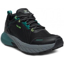 Garajmen Siyah Çizgi Desen, Hafızalı Taban Comfort Mevsimlik Yürüyüş ve Koşu Erkek spor ayakkabı